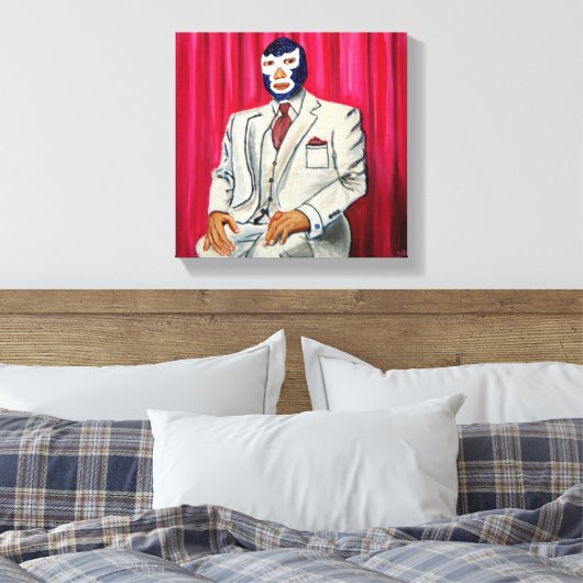 Luchador Canvas Afdruk (Insitu (Slaapkamer))