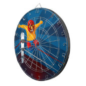 luchador dartbord (Voorkant Rechts)