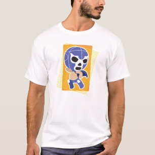 luchador demon t-shirt