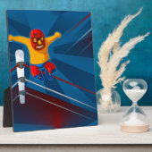 luchador fotoplaat (Zijkant)