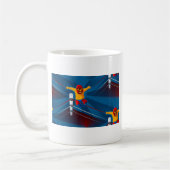 luchador koffiemok (Links)
