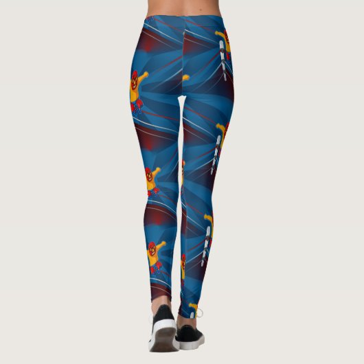 luchador leggings (Achterkant)