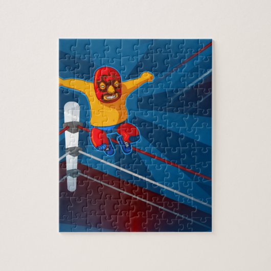 luchador legpuzzel (Verticaal)