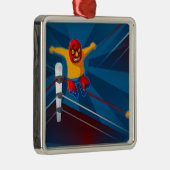 luchador metalen ornament (Rechts)