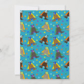 Luchador Mexican Wrestler Beer Custom Party Kaart (Achterkant)