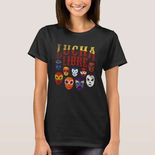 Luchador Mmasts Lucha Libre 2 T-shirt (Voorkant)