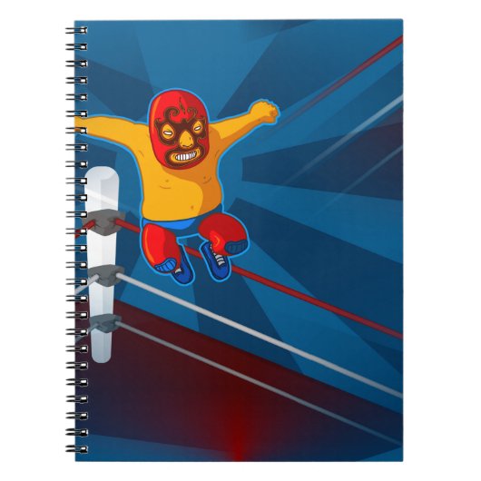luchador notitieboek (Voorkant)