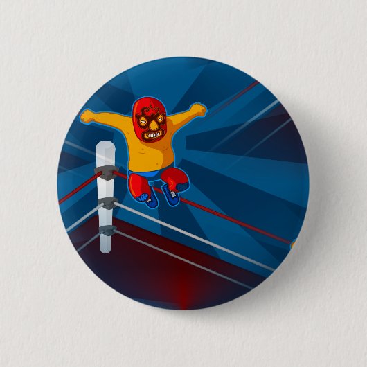 luchador ronde button 5,7 cm (Voorkant)