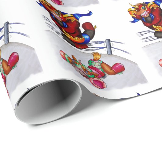 Luchadores Cadeaupapier (Rol Hoek)