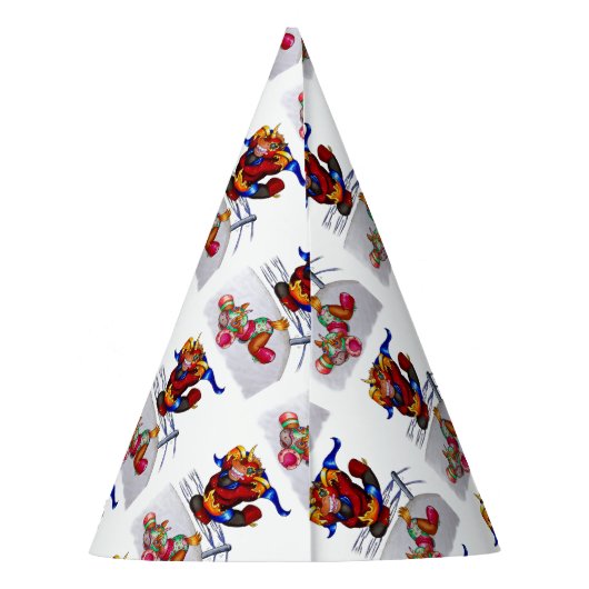 Luchadores Feesthoedjes (Achterkant)