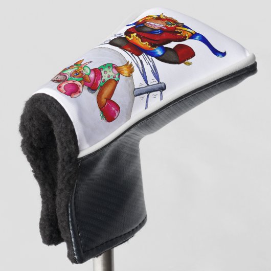 Luchadores Golfheadcover (3/4 voorkant)
