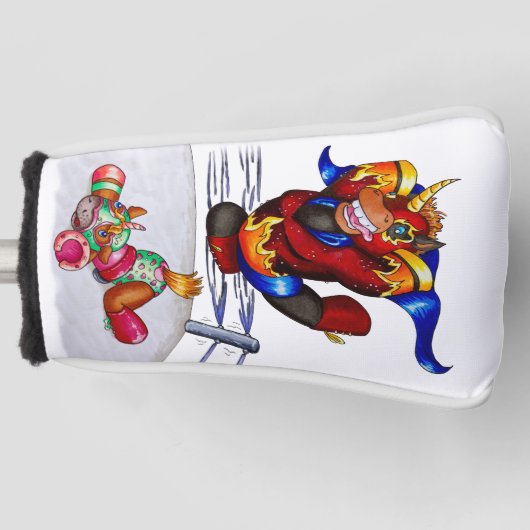 Luchadores Golfheadcover (Voorkant)