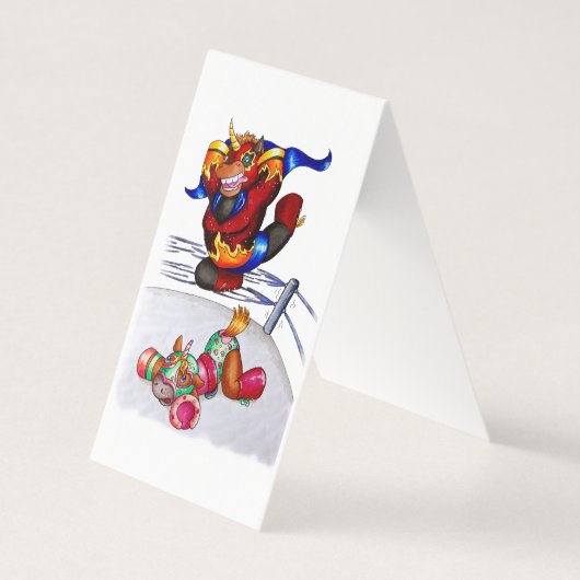 Luchadores Kaart (Voorkant)