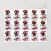 Luchadores Uitnodiging Briefkaart (Voorkant)