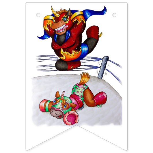 Luchadores Vlaggetjes (Derde vlag)