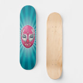 Luchagirl Skateboard (Voorkant)