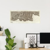 Luchon, Bareges, Bagneres Poster (Thuiskantoor)