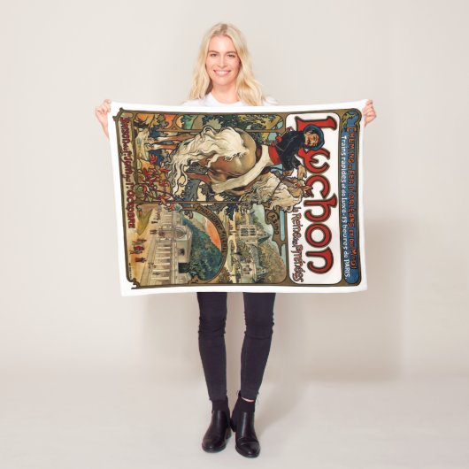 Luchon, Mucha Fleece Deken (In situ)