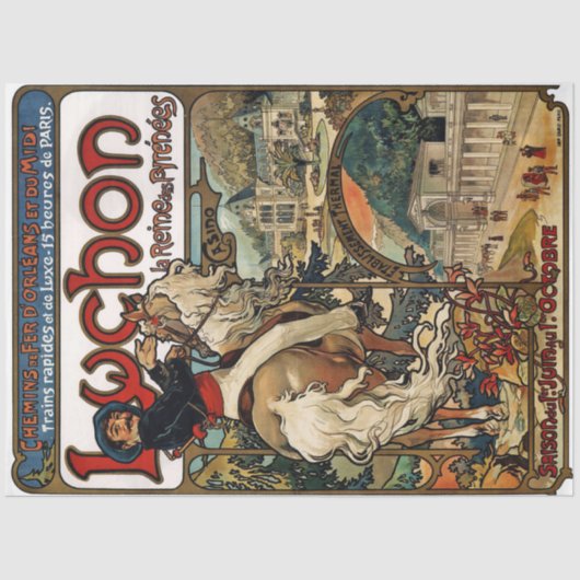 Luchon, Mucha Tissuepapier (Voorkant)