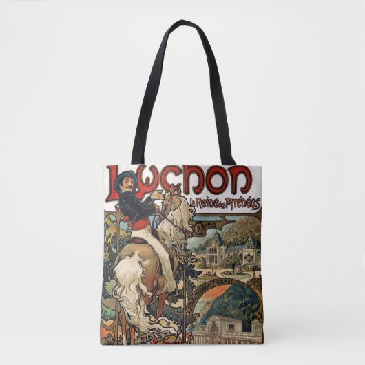 Luchon, Mucha Tote Bag (Voorkant)