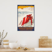 Luchon-Superbagneres Het Wintersportstation Poster (Keuken)