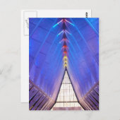 Lucht 1: Air Force Academy Chapel Briefkaart (Voorkant / Achterkant)