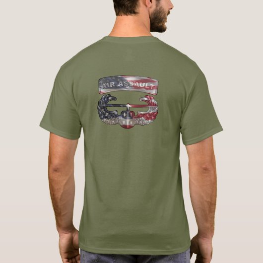 Lucht Aanval T-shirt (Achterkant)