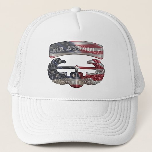 Lucht Aanval Trucker Pet (Voorkant)