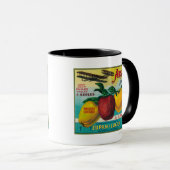 Lucht Apple Crate LabelWatsonville, CA Mok (Voorkant rechts)