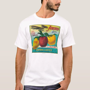 Lucht Apple Crate LabelWatsonville, CA T-shirt