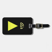 Lucht Bagagelabel (Voorkant horizontaal)