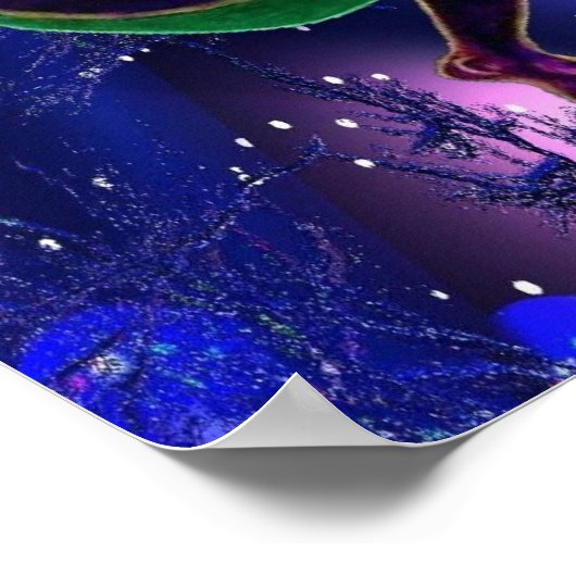 Lucht Bass Dragon. Poster (Hoek)