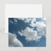 Lucht Bedankkaart (Voorkant / Achterkant)