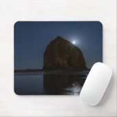 Lucht boven Haystack Rock | Cannon Beach, Oregon Muismat (Met muis)