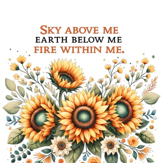 Lucht boven mij grote maat t-shirt