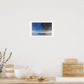 Lucht boven waterreflectie fotografie poster (Keuken)