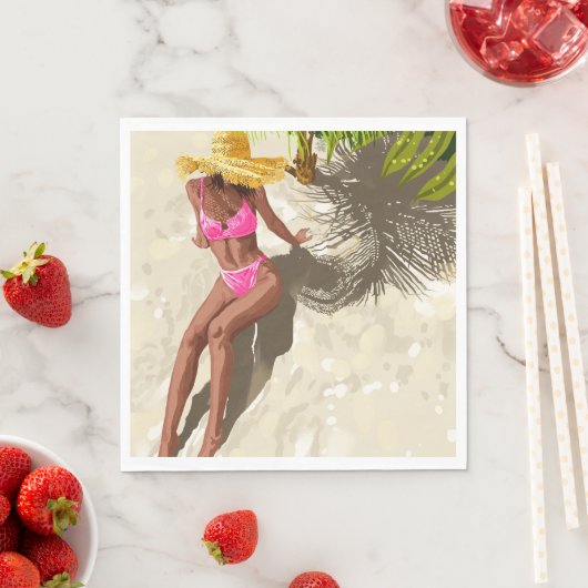 Lucht boven, zand onder, rust binnen poster, Vrouw Servet (Insitu)