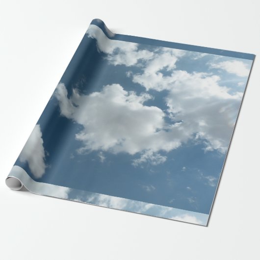 Lucht Cadeaupapier (Uitgerold)