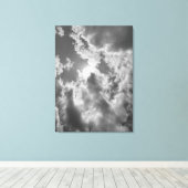 Lucht Canvas Afdruk (Insitu (Houten vloer))