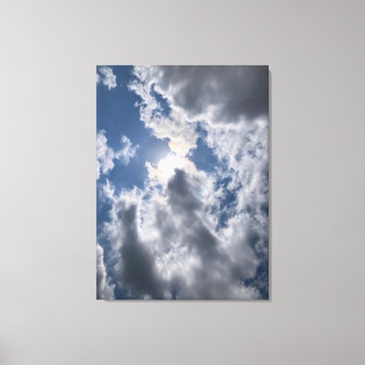 Lucht Canvas Afdruk (Voorkant)