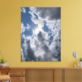 Lucht Canvas Afdruk (Insitu (Woonkamer))