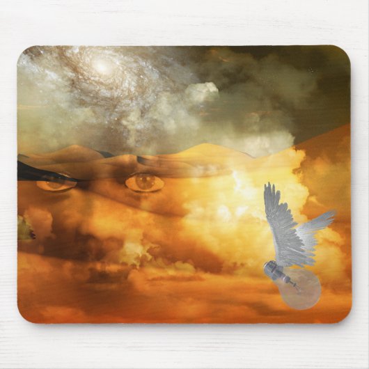 Lucht dromen muismat (Voorkant)