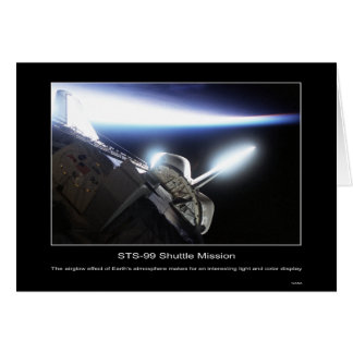 Lucht-effect in de atmosfeer van de aarde