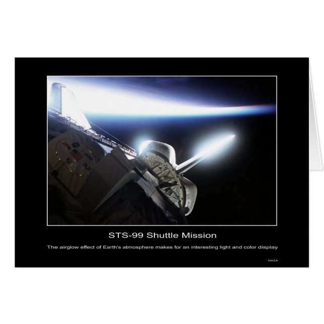 Lucht-effect in de atmosfeer van de aarde (Voorkant Horizontaal)