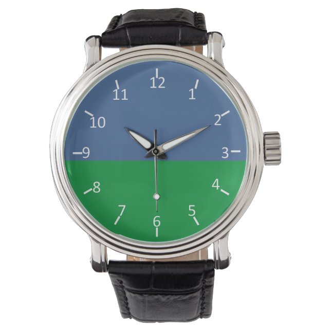 Lucht en gazon horloge (Voorkant)