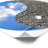 lucht en metaal poster (Hoek)