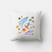 lucht- en ruimtevaartchaos kussen (Voorkant)