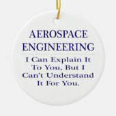 Lucht- en ruimtevaartingenieur.. Leg uit dat u het Keramisch Ornament (Voorkant)