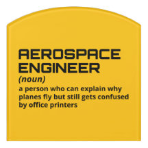 Lucht- en ruimtevaarttechnicus - Funny Definition