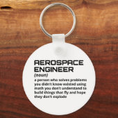Lucht- en ruimtevaarttechnicus - Funny Definition Sleutelhanger (Voorkant)
